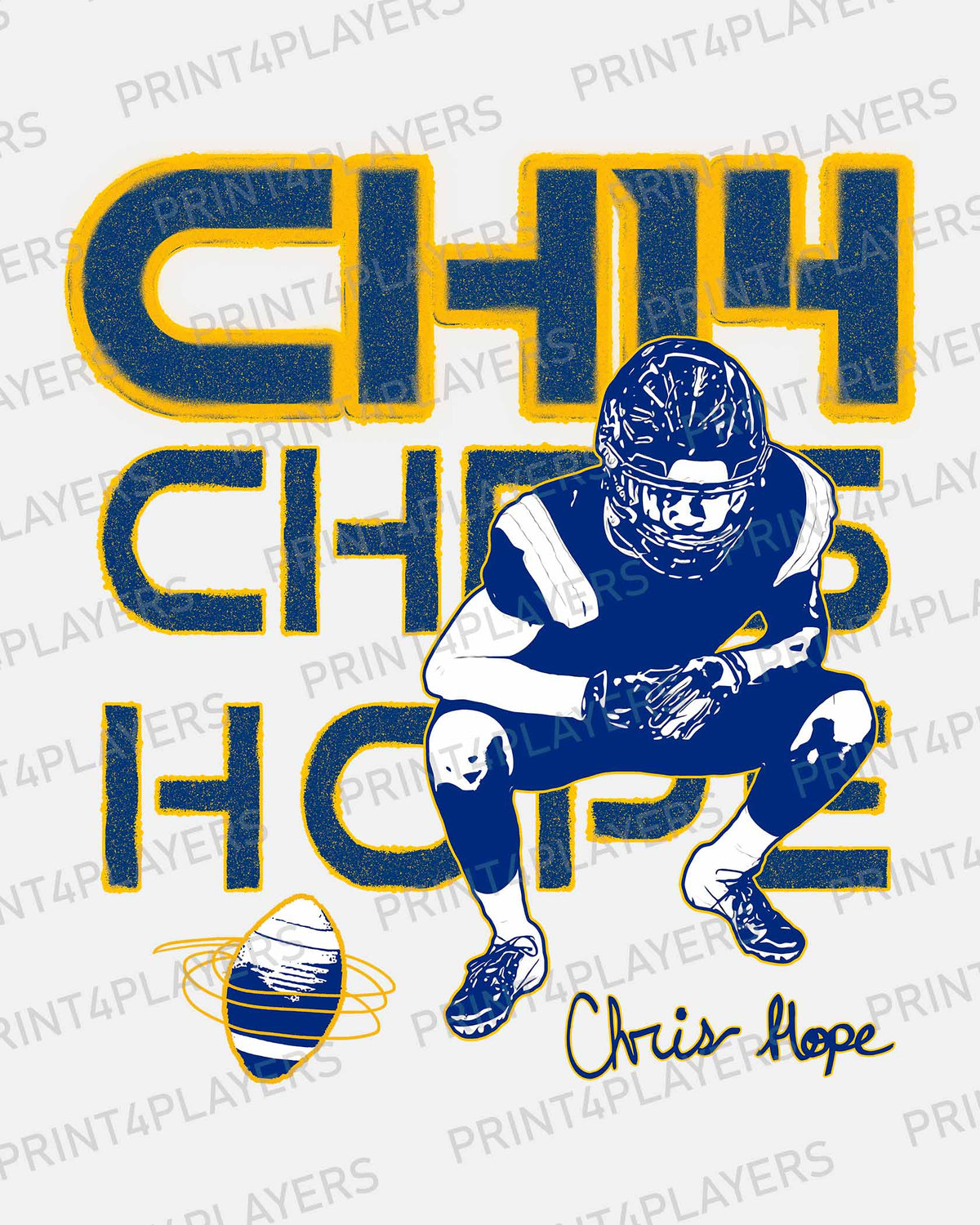 Chris Hope Sponge Fleece Pullover Hoodie 001