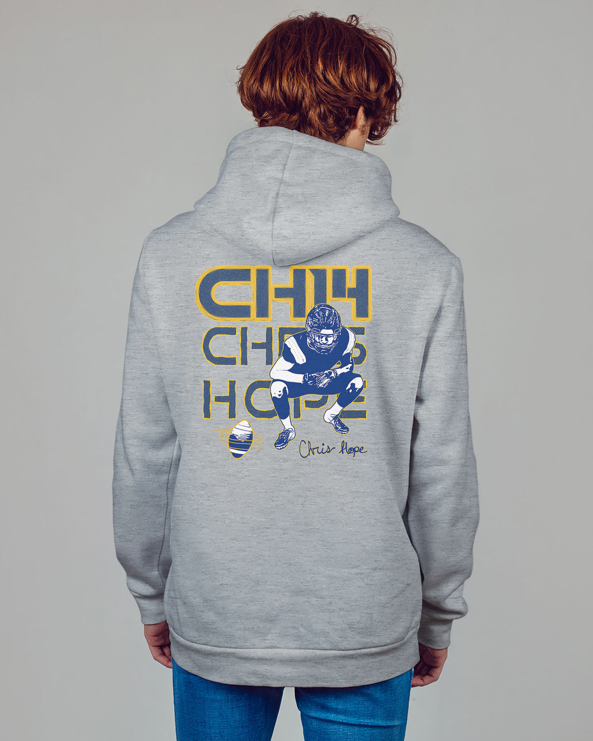 Chris Hope Sponge Fleece Zip Up Hoodie 001