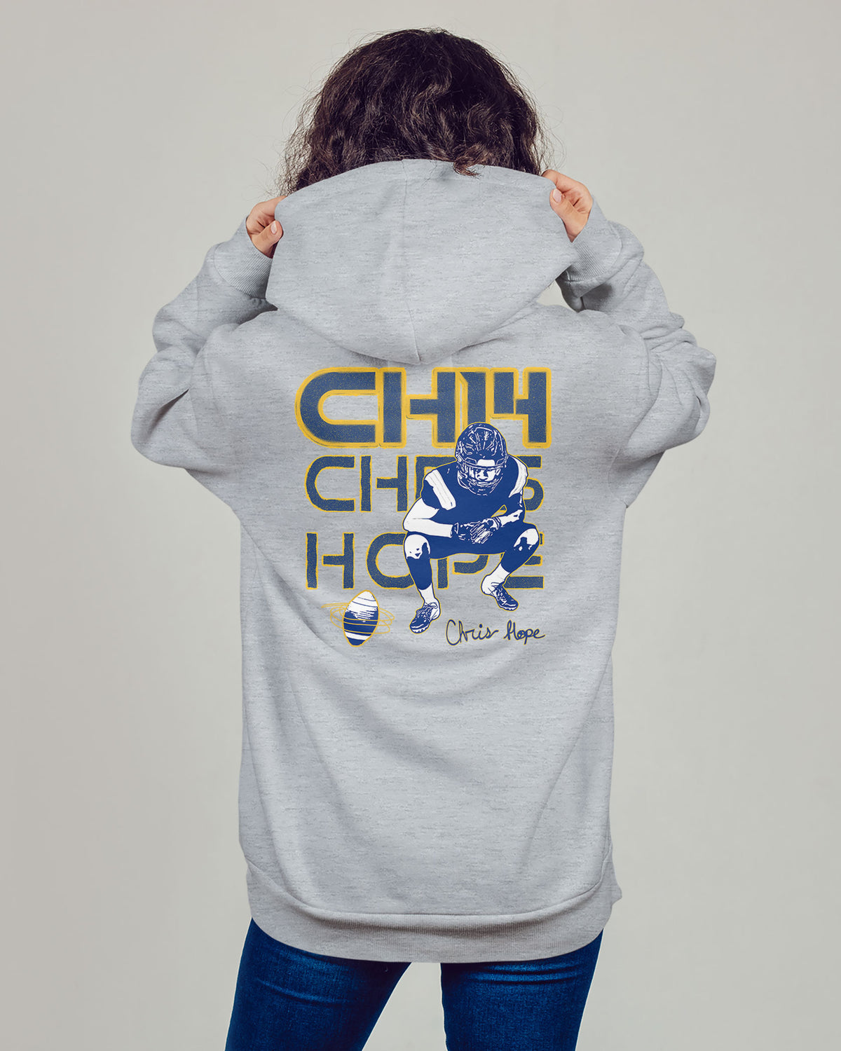 Chris Hope Sponge Fleece Zip Up Hoodie 001