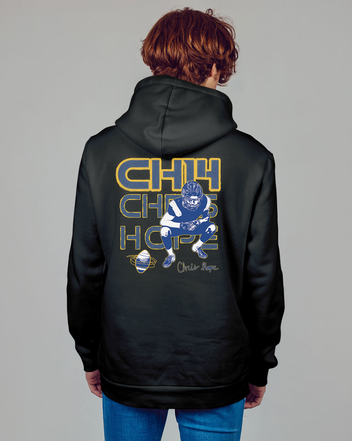 Chris Hope Sponge Fleece Zip Up Hoodie 001