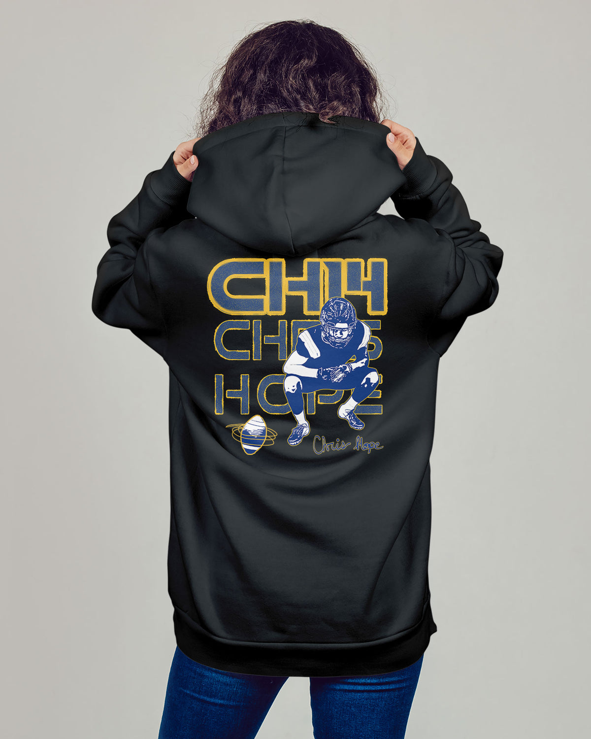 Chris Hope Sponge Fleece Zip Up Hoodie 001