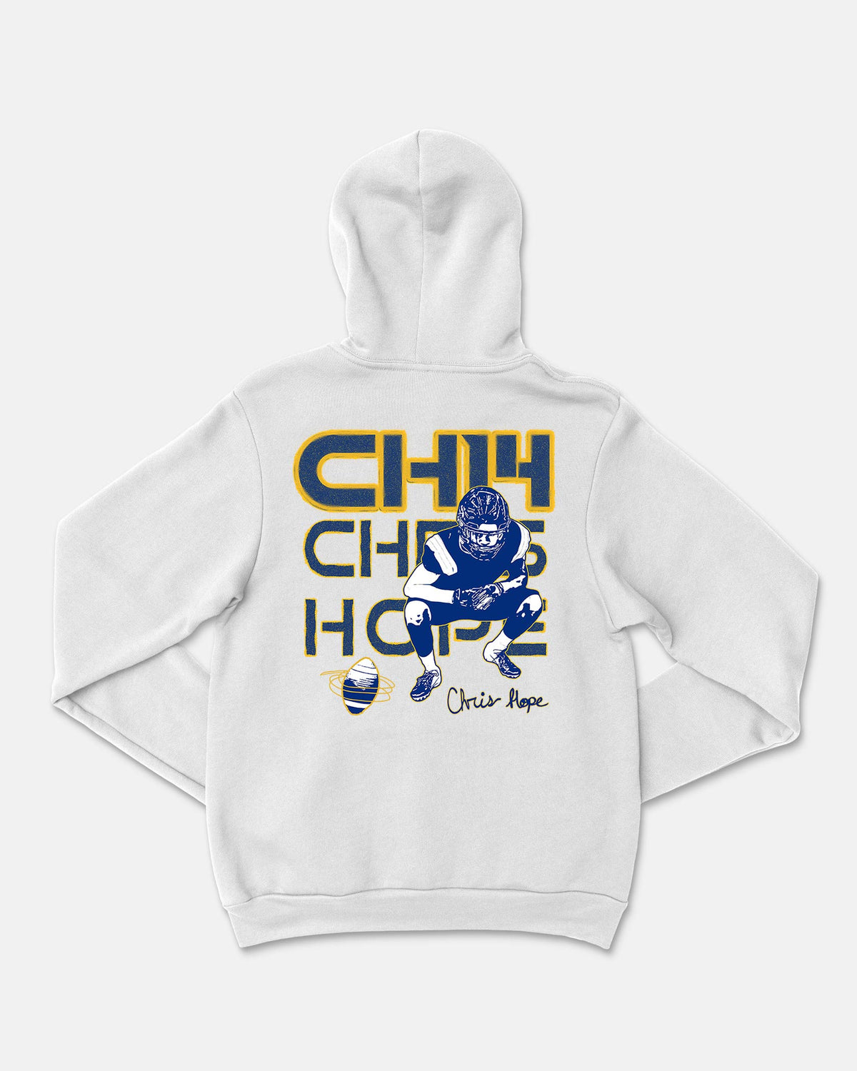 Chris Hope Sponge Fleece Zip Up Hoodie 001