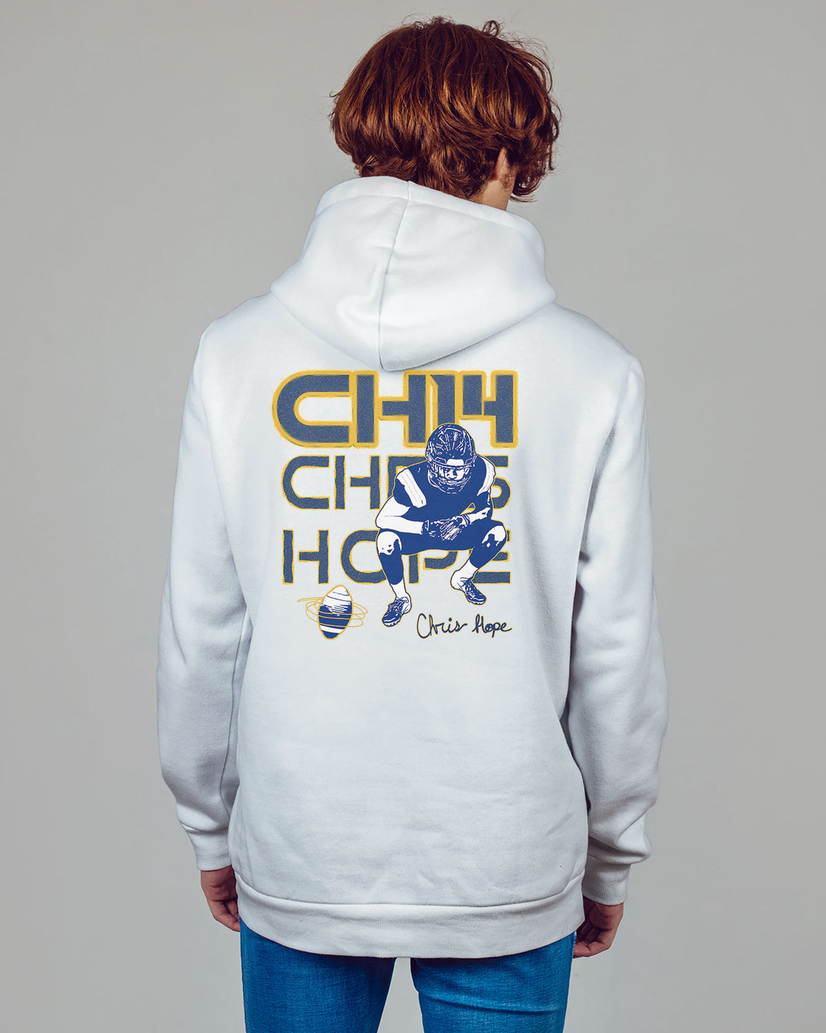 Chris Hope Sponge Fleece Zip Up Hoodie 001