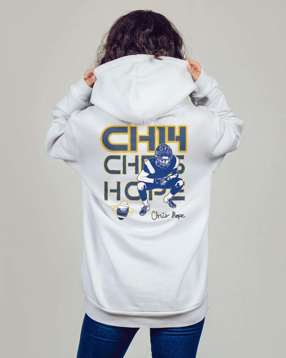 Chris Hope Sponge Fleece Zip Up Hoodie 001