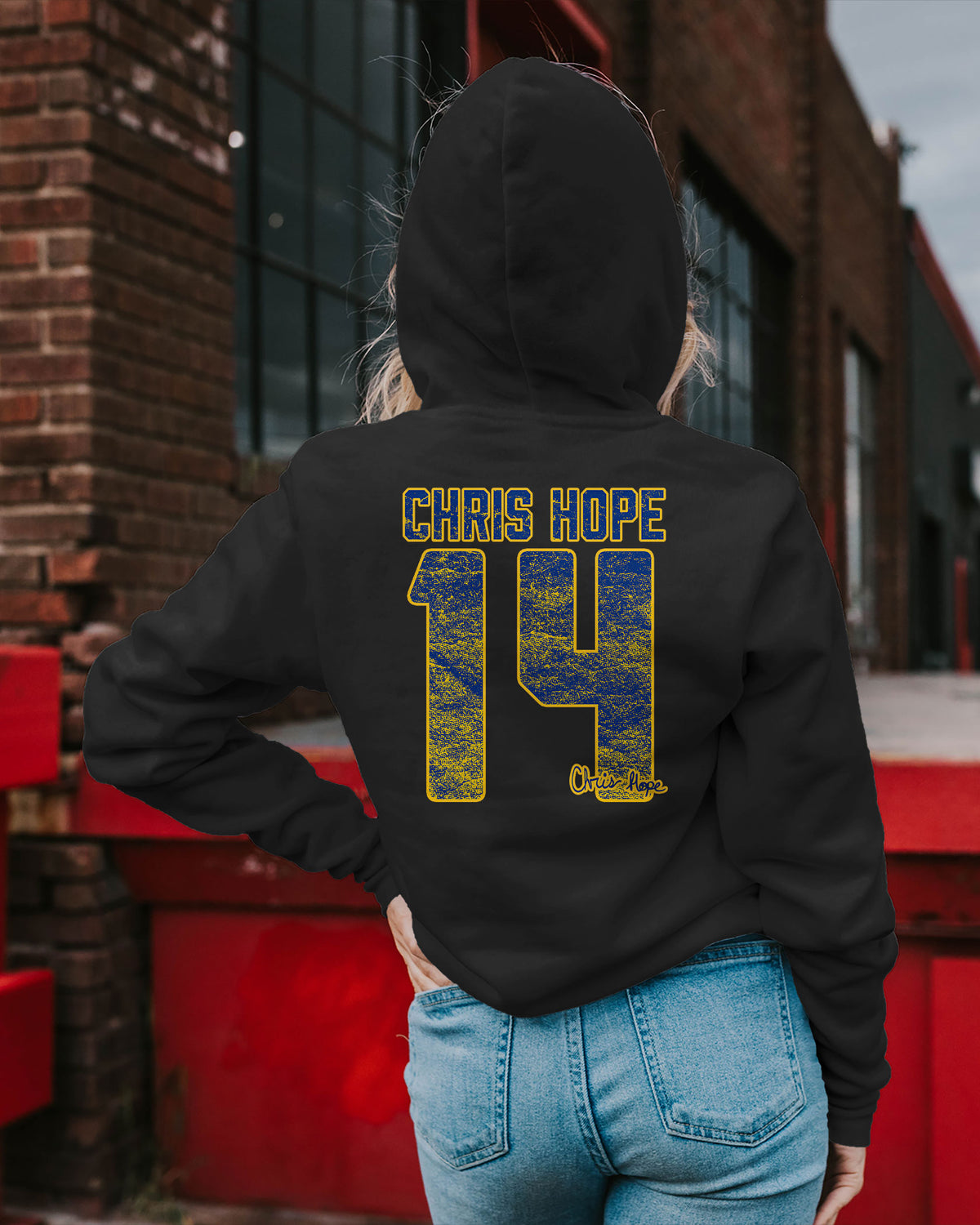 Chris Hope Sponge Fleece Pullover Hoodie 002