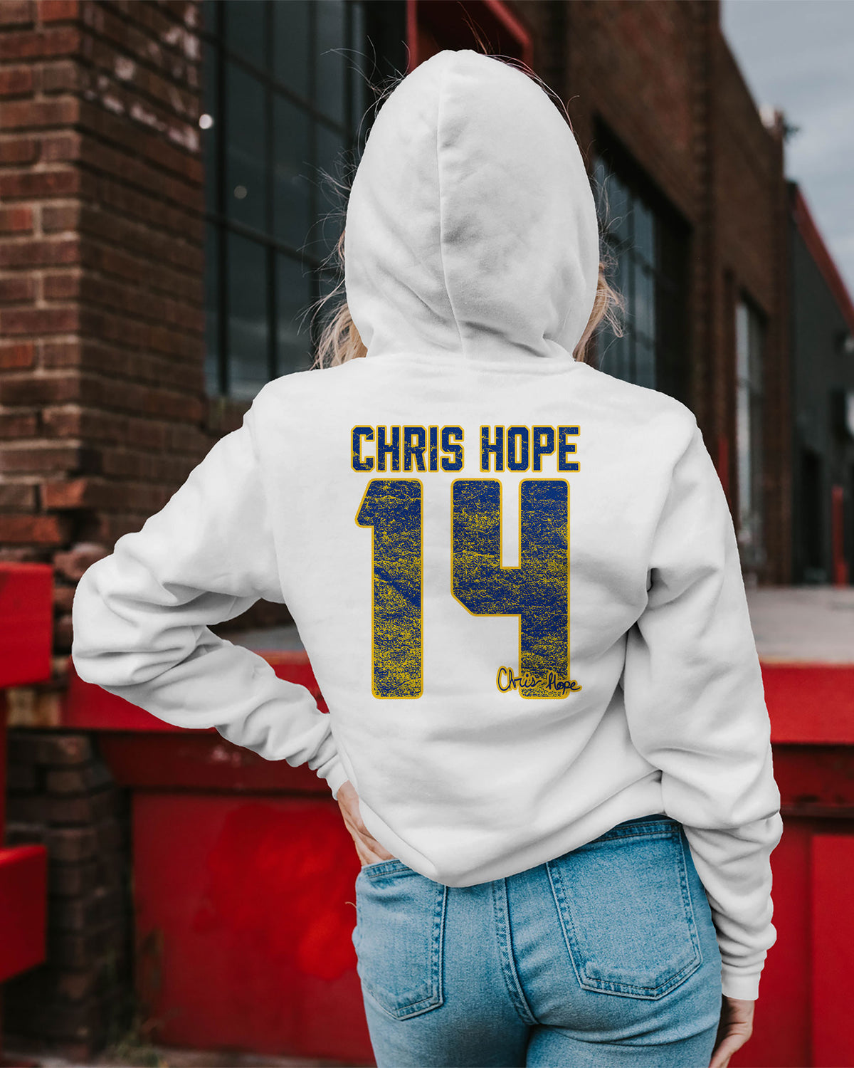 Chris Hope Sponge Fleece Pullover Hoodie 002