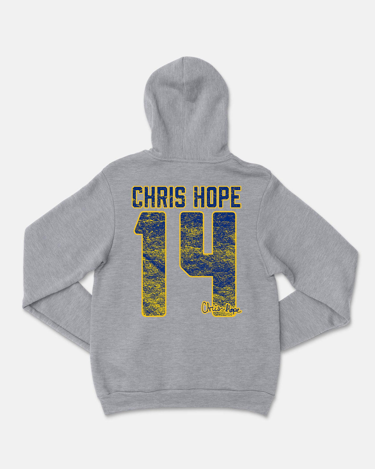 Chris Hope Sponge Fleece Zip Up Hoodie 002
