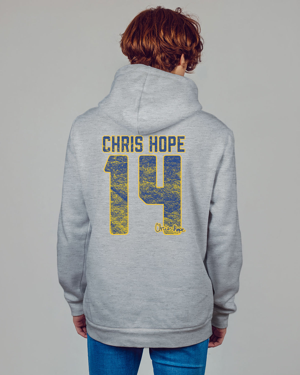 Chris Hope Sponge Fleece Zip Up Hoodie 002