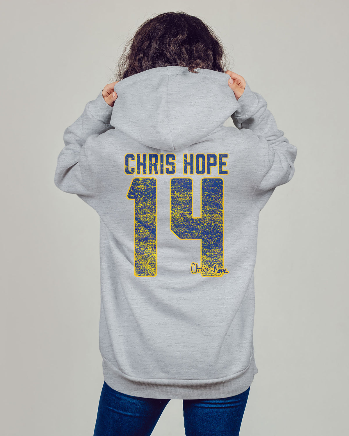Chris Hope Sponge Fleece Zip Up Hoodie 002