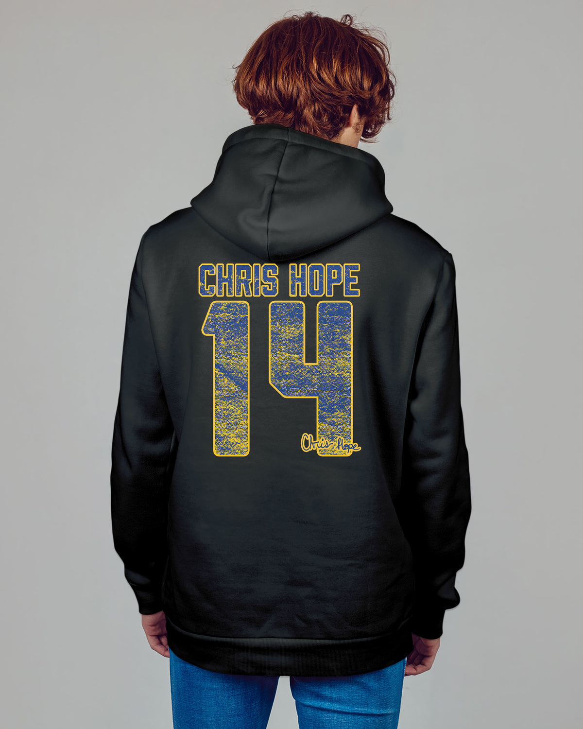 Chris Hope Sponge Fleece Zip Up Hoodie 002