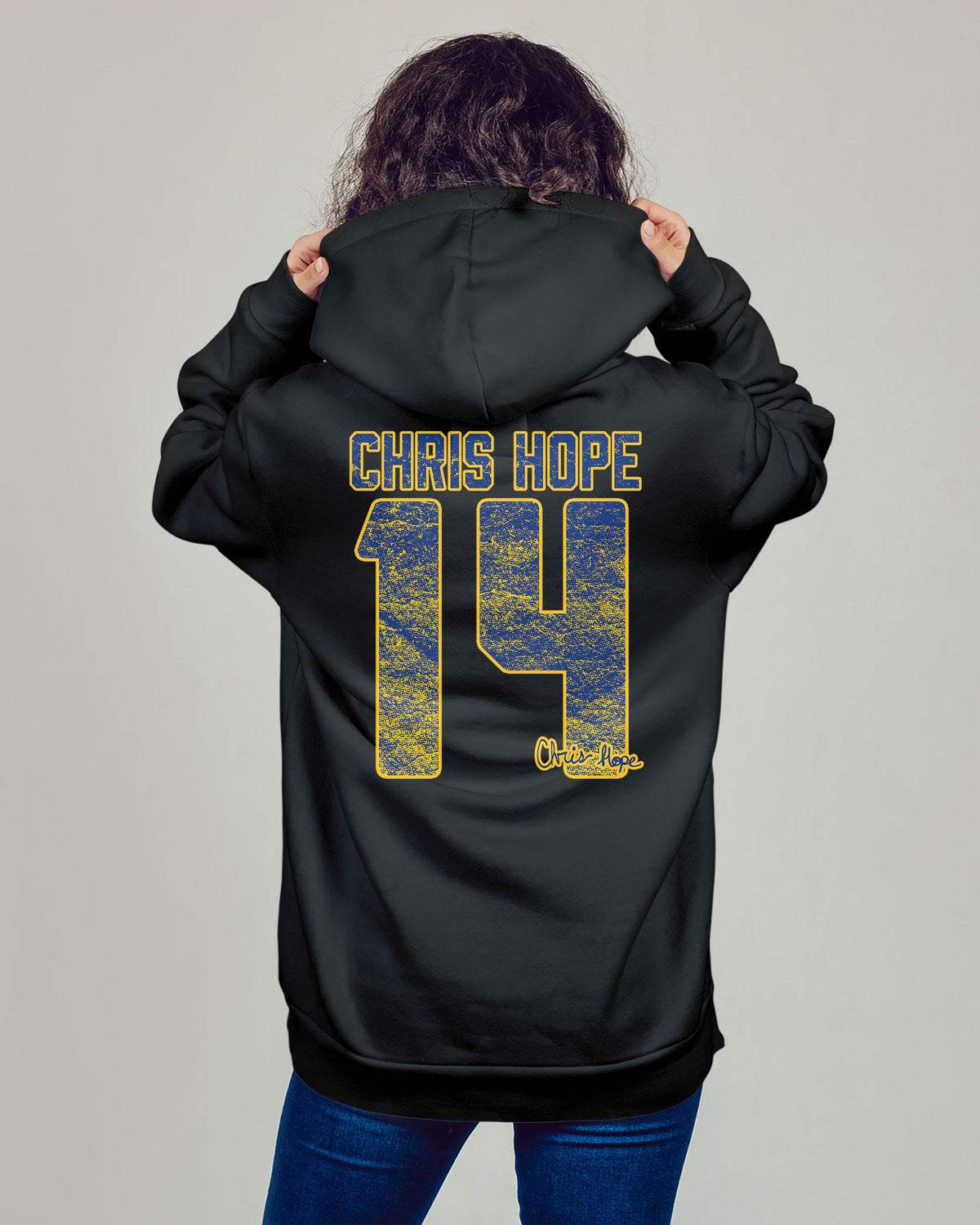 Chris Hope Sponge Fleece Zip Up Hoodie 002