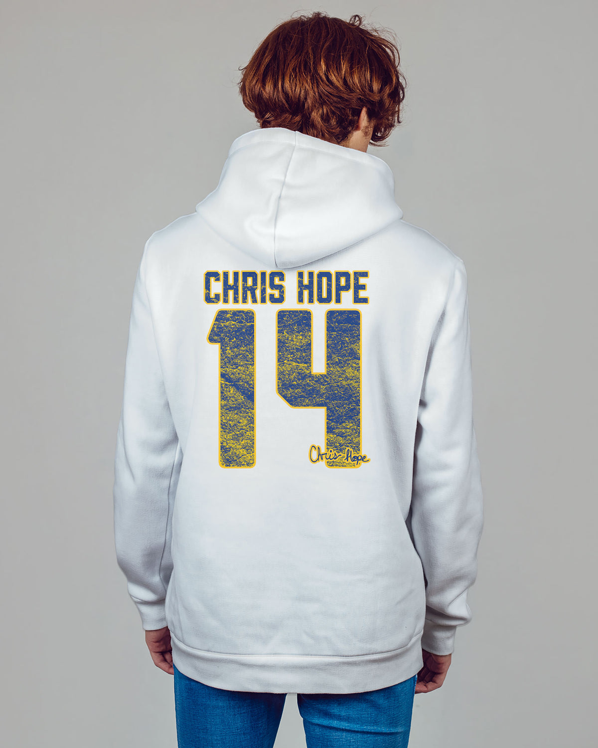 Chris Hope Sponge Fleece Zip Up Hoodie 002