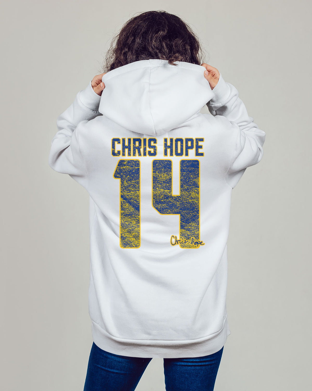 Chris Hope Sponge Fleece Zip Up Hoodie 002