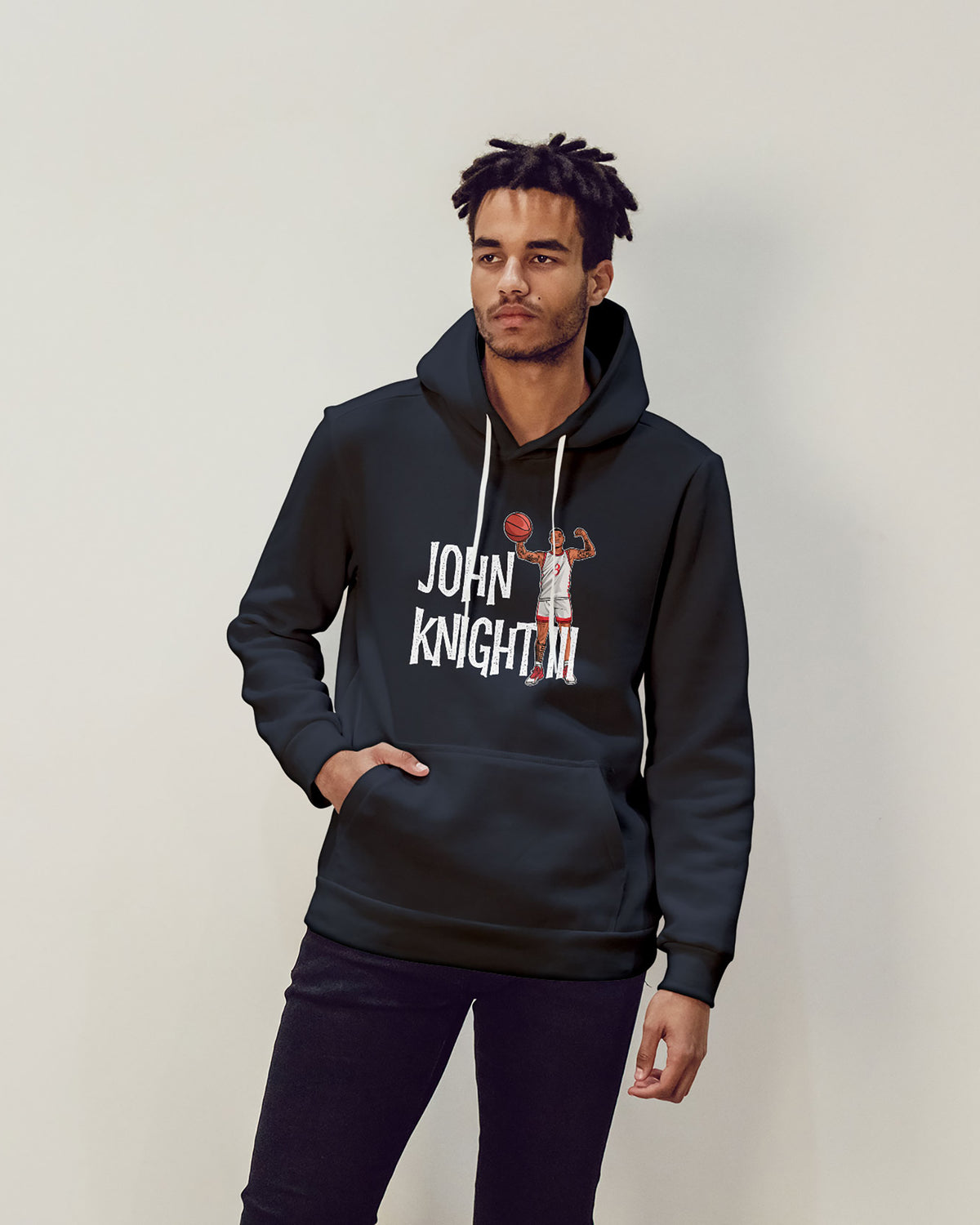 John Knight III Sponge Fleece Pullover Hoodie 002