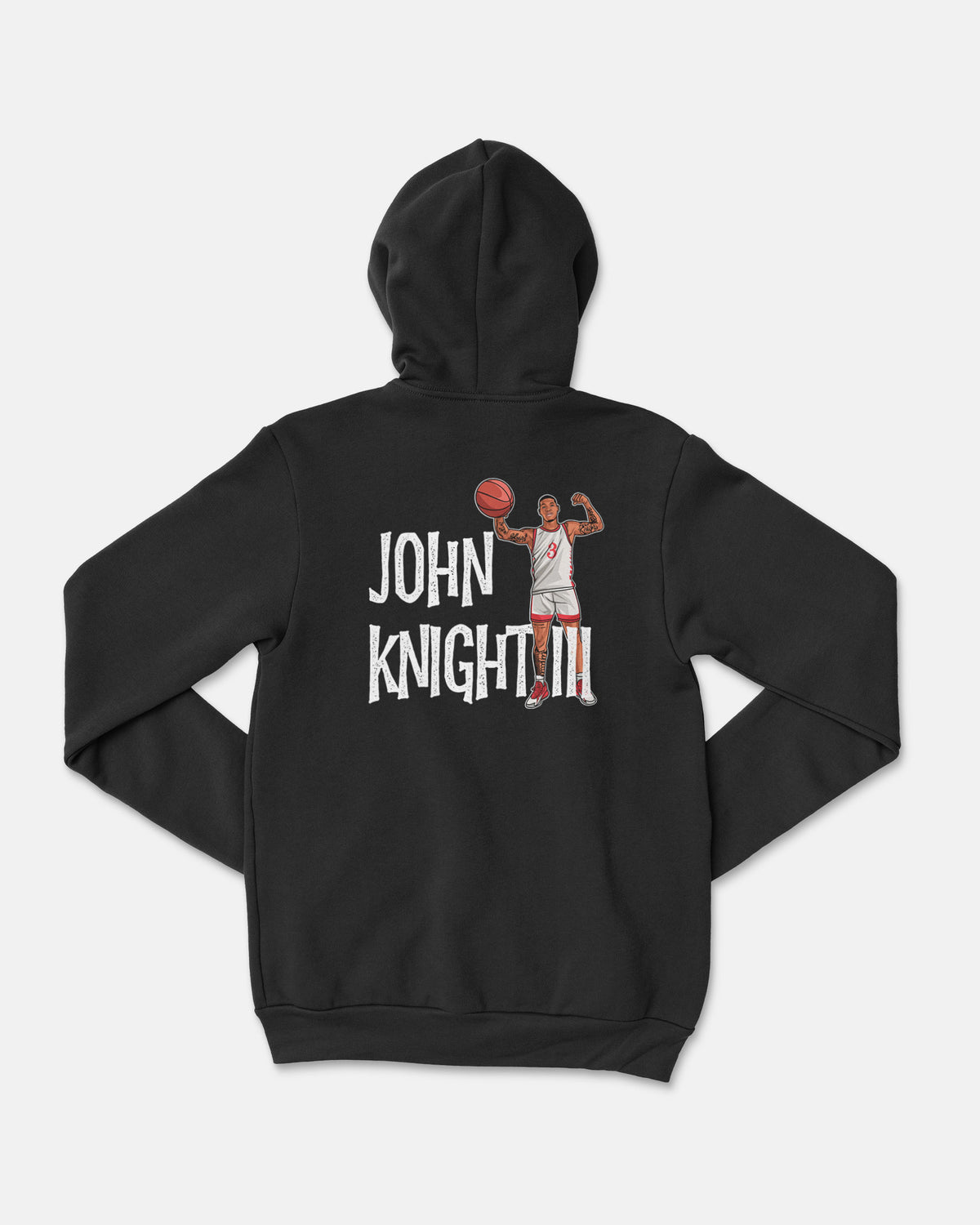 John Knight III Sponge Fleece Zip Up Hoodie 002
