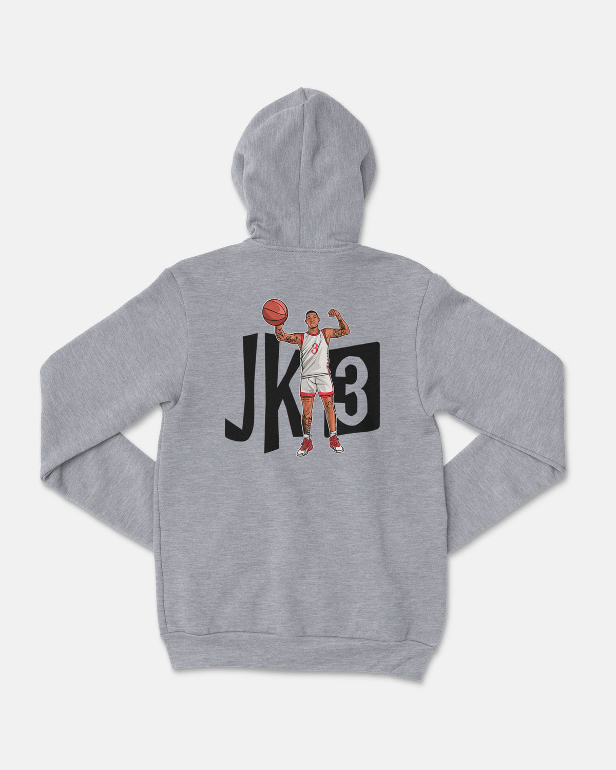 John Knight III Sponge Fleece Zip Up Hoodie 003