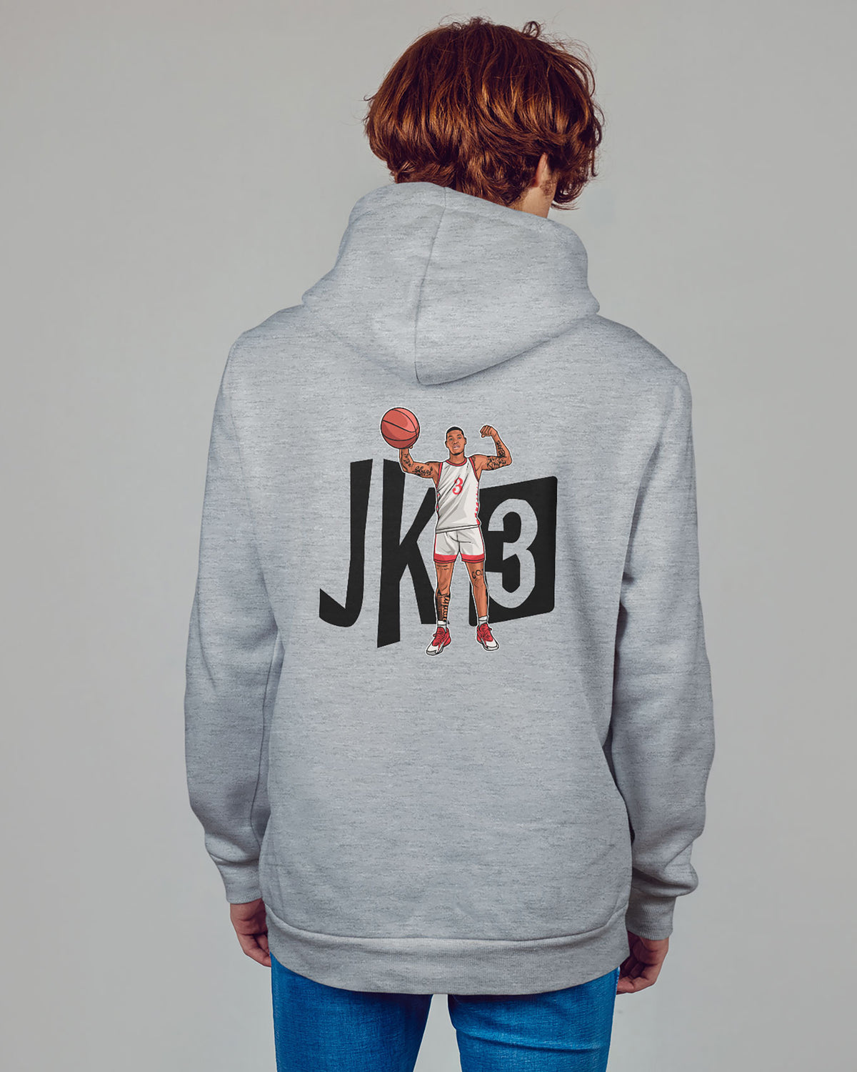 John Knight III Sponge Fleece Zip Up Hoodie 003