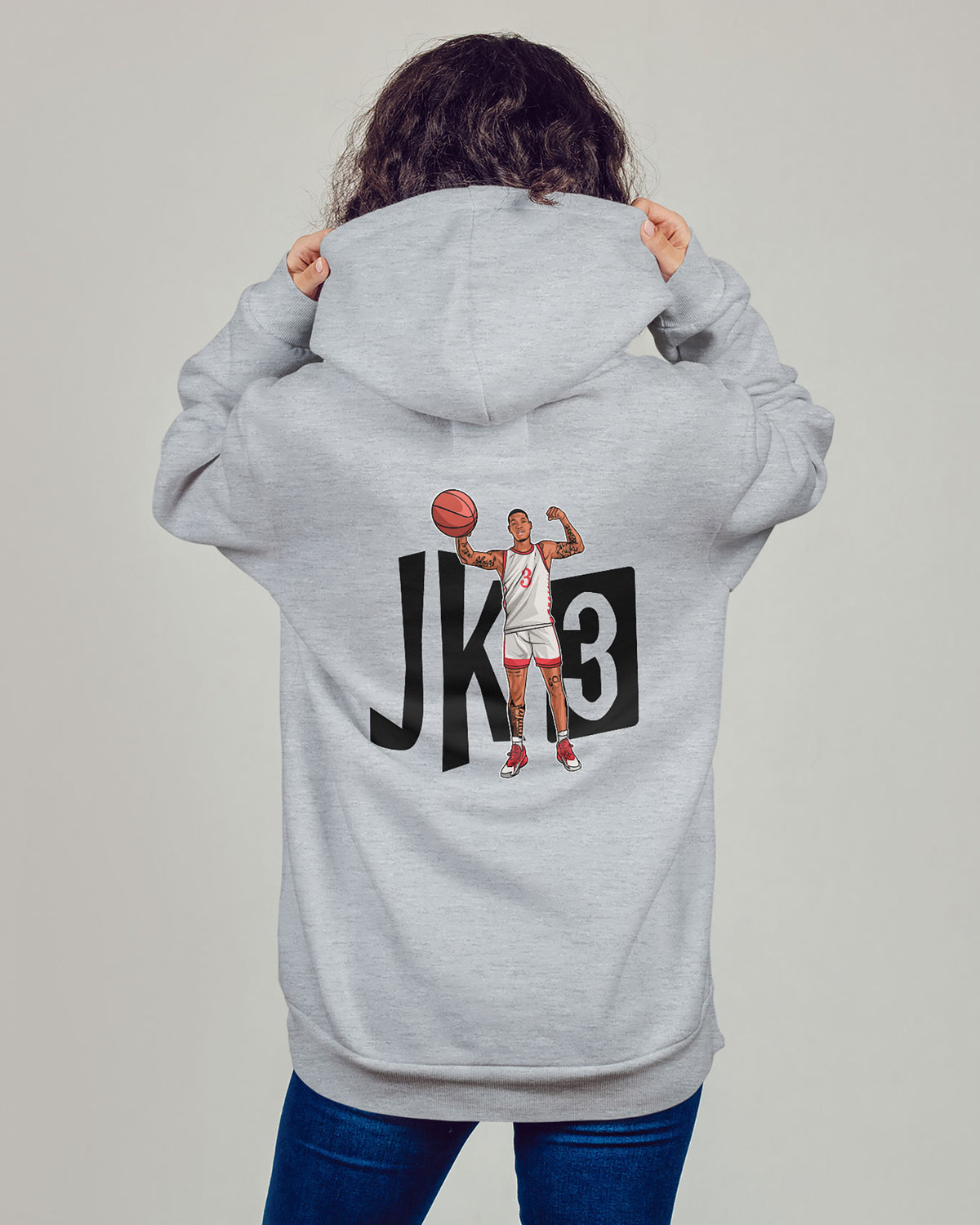John Knight III Sponge Fleece Zip Up Hoodie 003