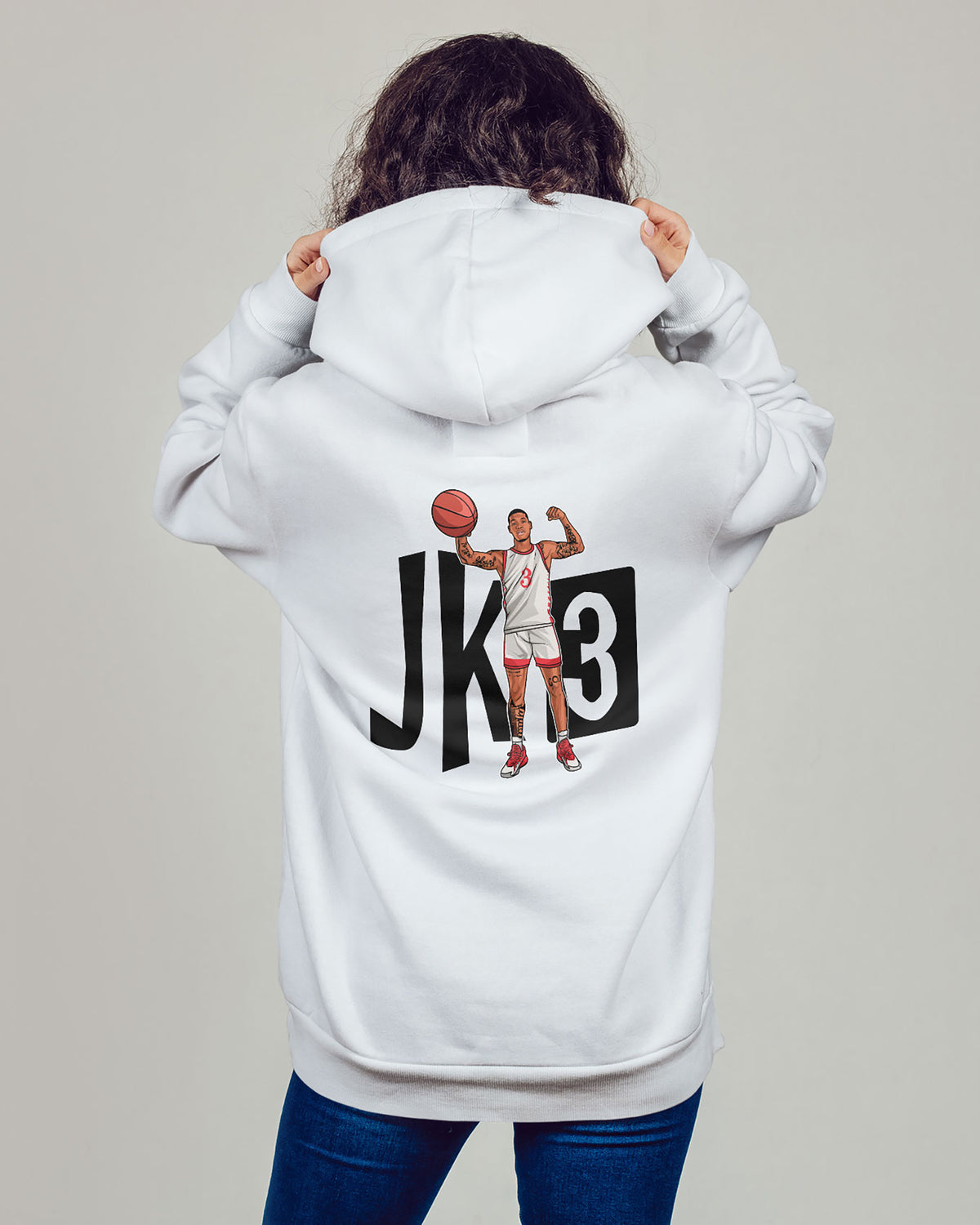 John Knight III Sponge Fleece Zip Up Hoodie 003