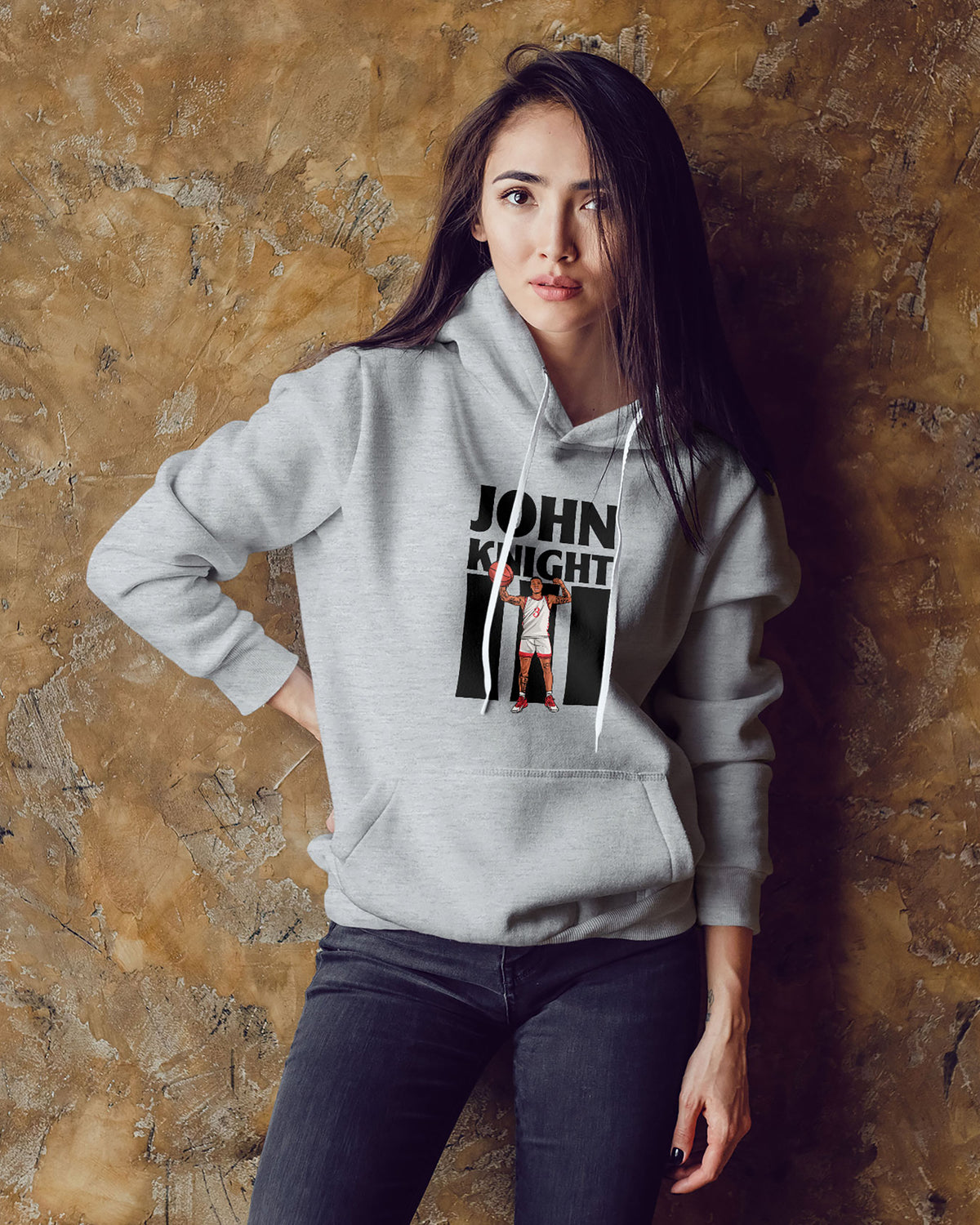 John Knight III Sponge Fleece Pullover Hoodie 005