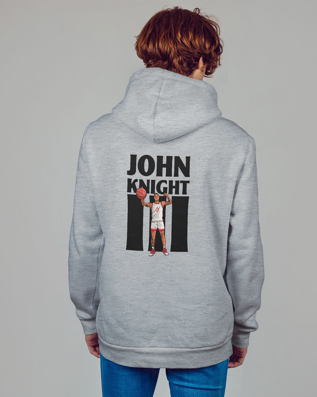 John Knight III Sponge Fleece Zip Up Hoodie 005