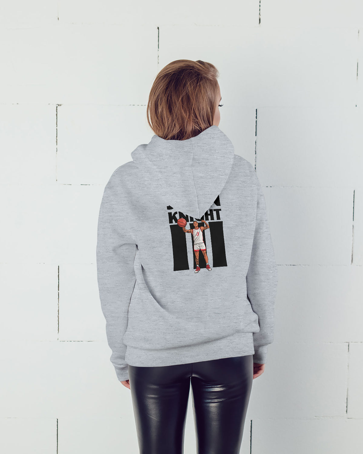 John Knight III Sponge Fleece Zip Up Hoodie 005