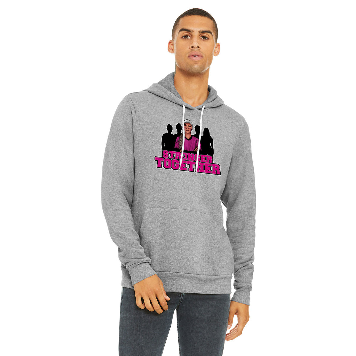 Halle Harger Sponge Fleece Pullover Hoodie 001