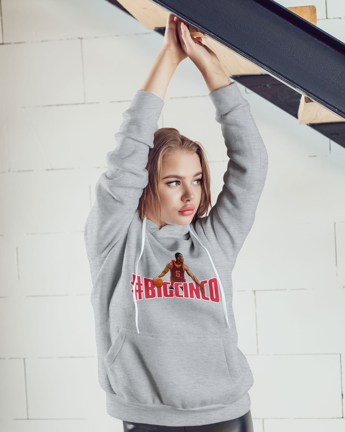 Aundre Hyatt Sponge Fleece Pullover Hoodie 002