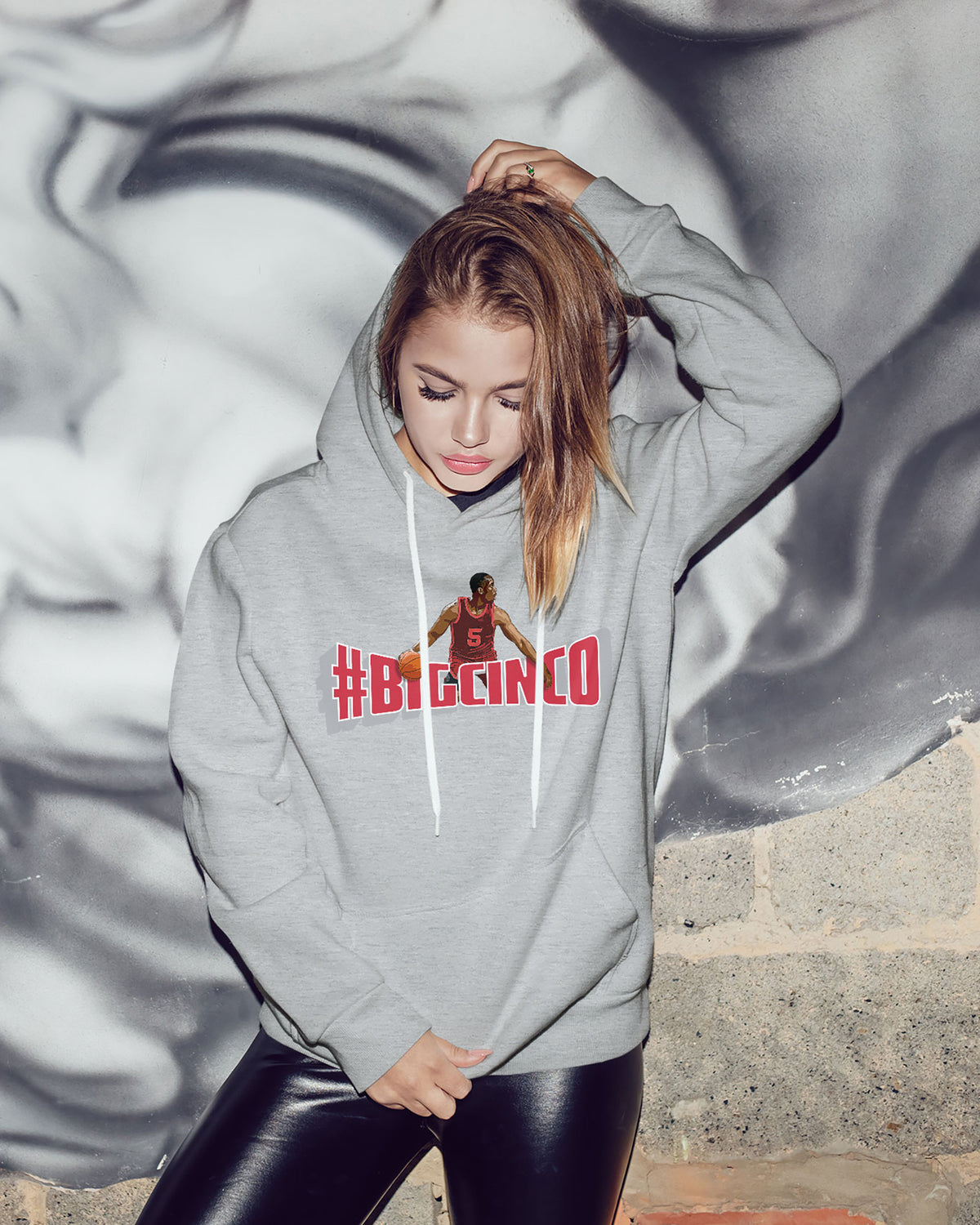 Aundre Hyatt Sponge Fleece Pullover Hoodie 002