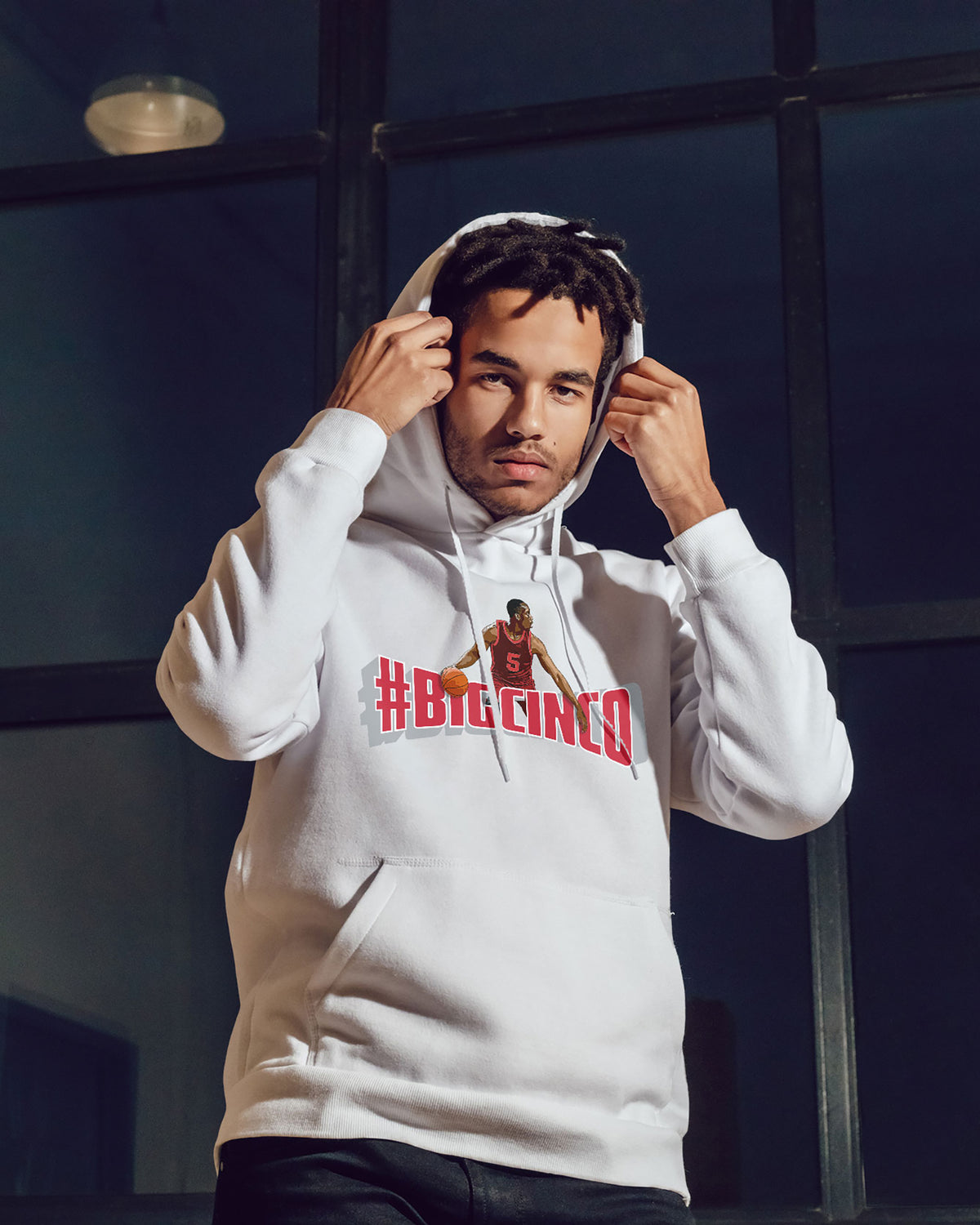 Aundre Hyatt Sponge Fleece Pullover Hoodie 002