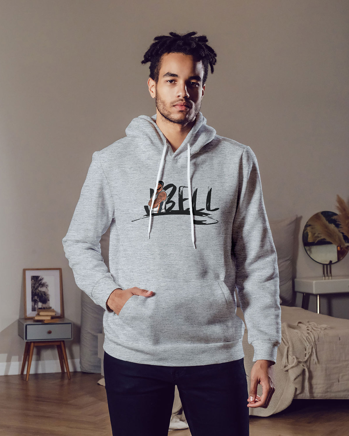 Jordan Bell Sponge Fleece Pullover Hoodie 001