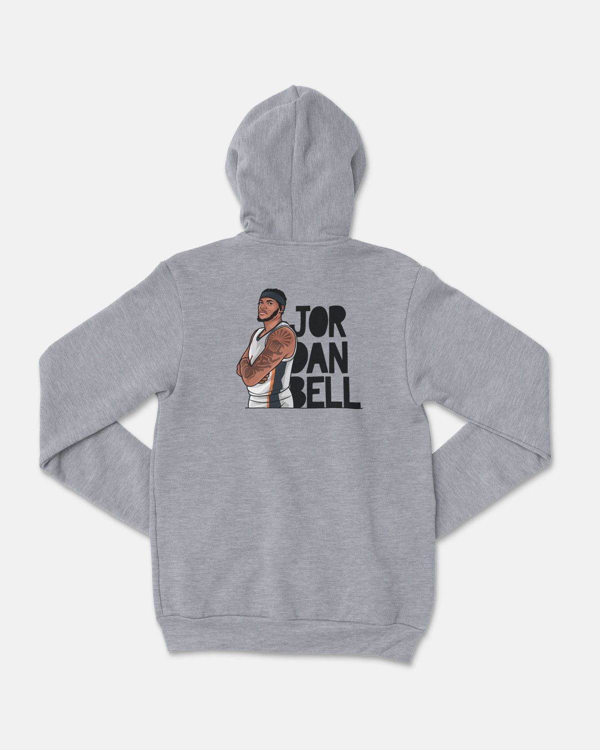 Jordan Bell Sponge Fleece Zip Up Hoodie 003