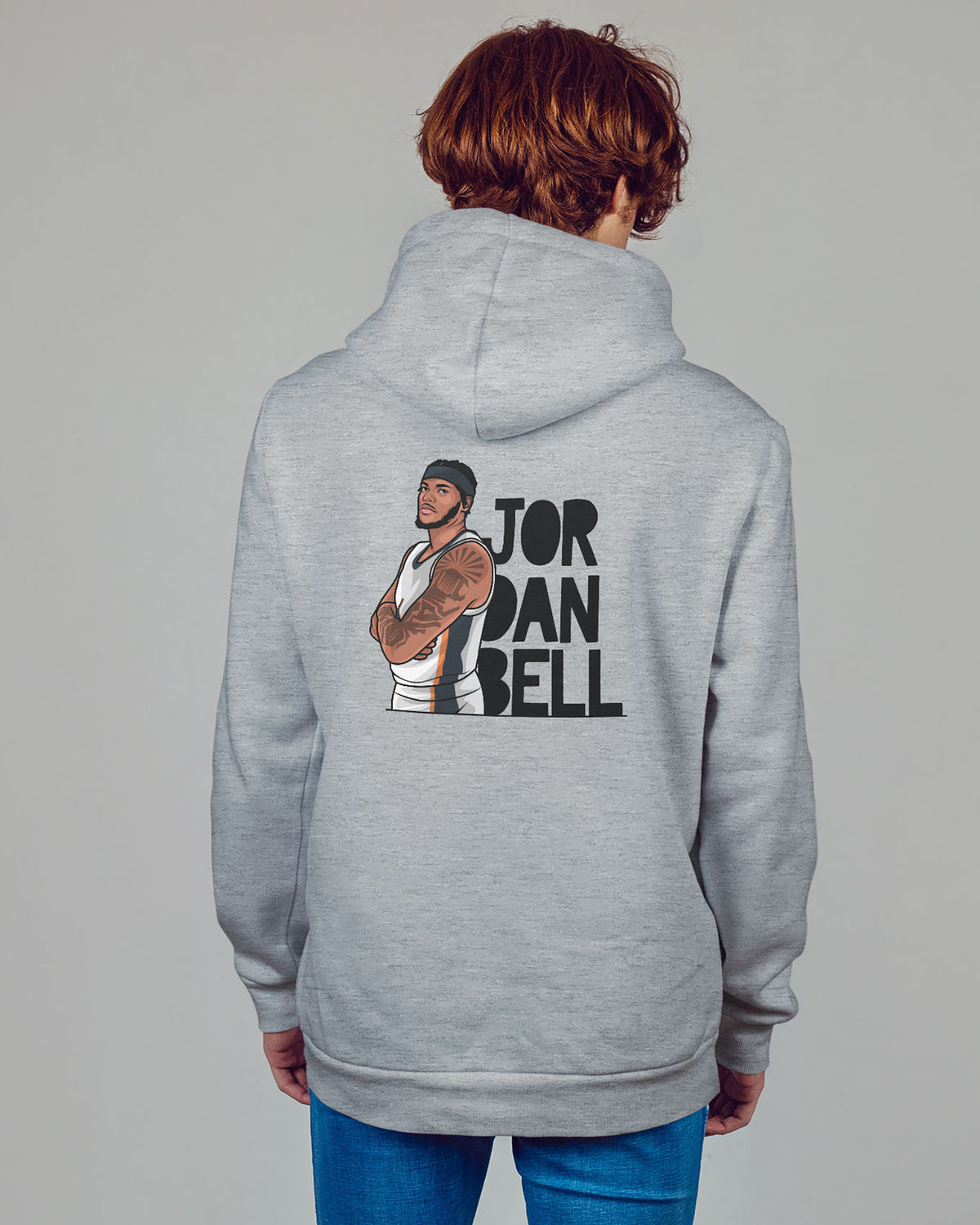 Jordan Bell Sponge Fleece Zip Up Hoodie 003