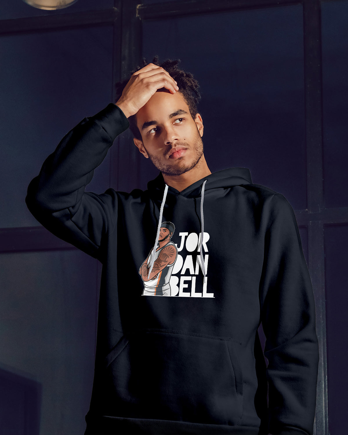 Jordan Bell Sponge Fleece Pullover Hoodie 004