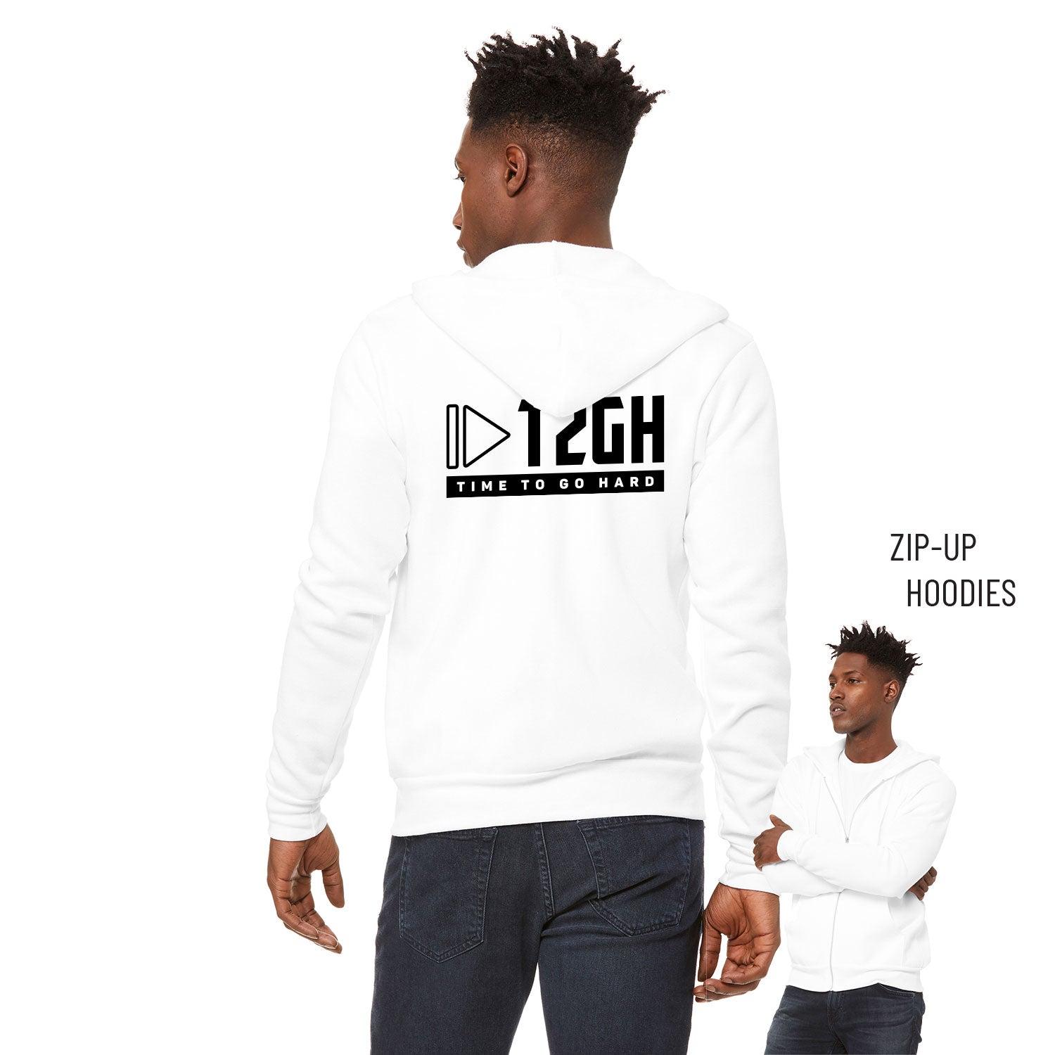 Tyrin Hollis Sponge Fleece Zip Up Hoodie 006