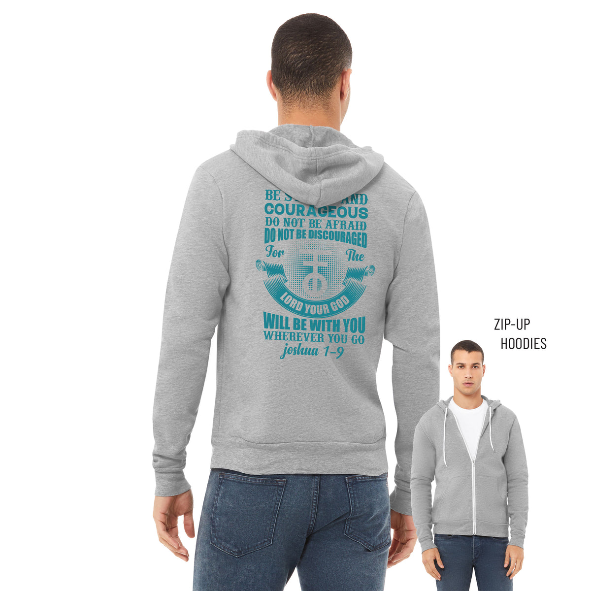 Tony Castonguay Sponge Fleece Zip Up Hoodie 003