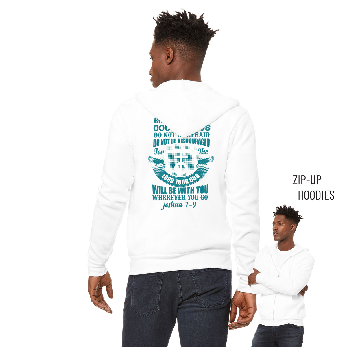 Tony Castonguay Sponge Fleece Zip Up Hoodie 003