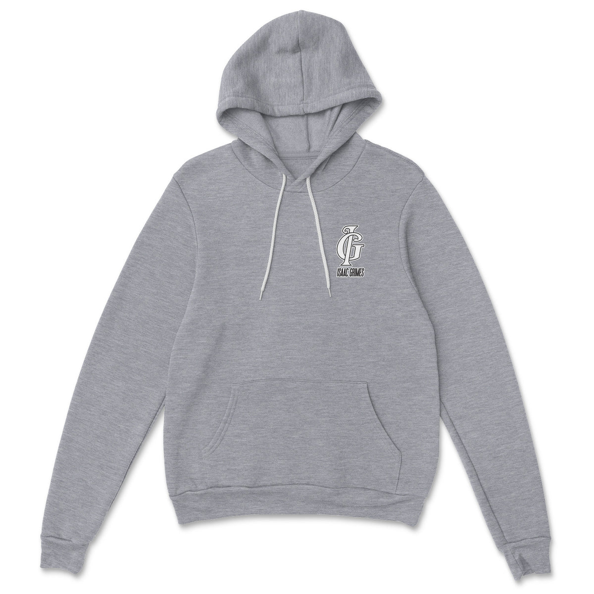 Isaac Grimes Sponge Fleece Pullover Hoodie 001