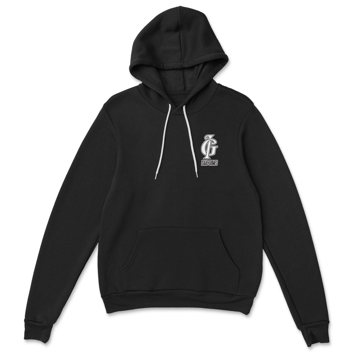 Isaac Grimes Sponge Fleece Pullover Hoodie 001 Print For Players