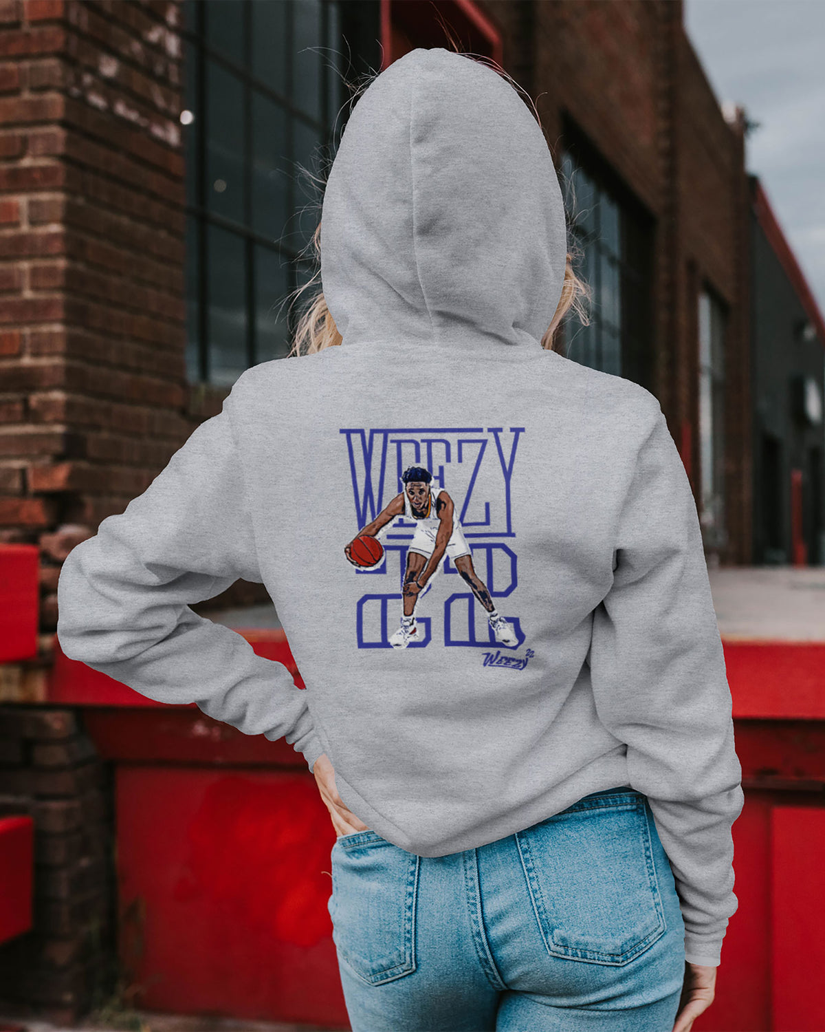 Harwin Francois Sponge Fleece Zip Up Hoodie 001