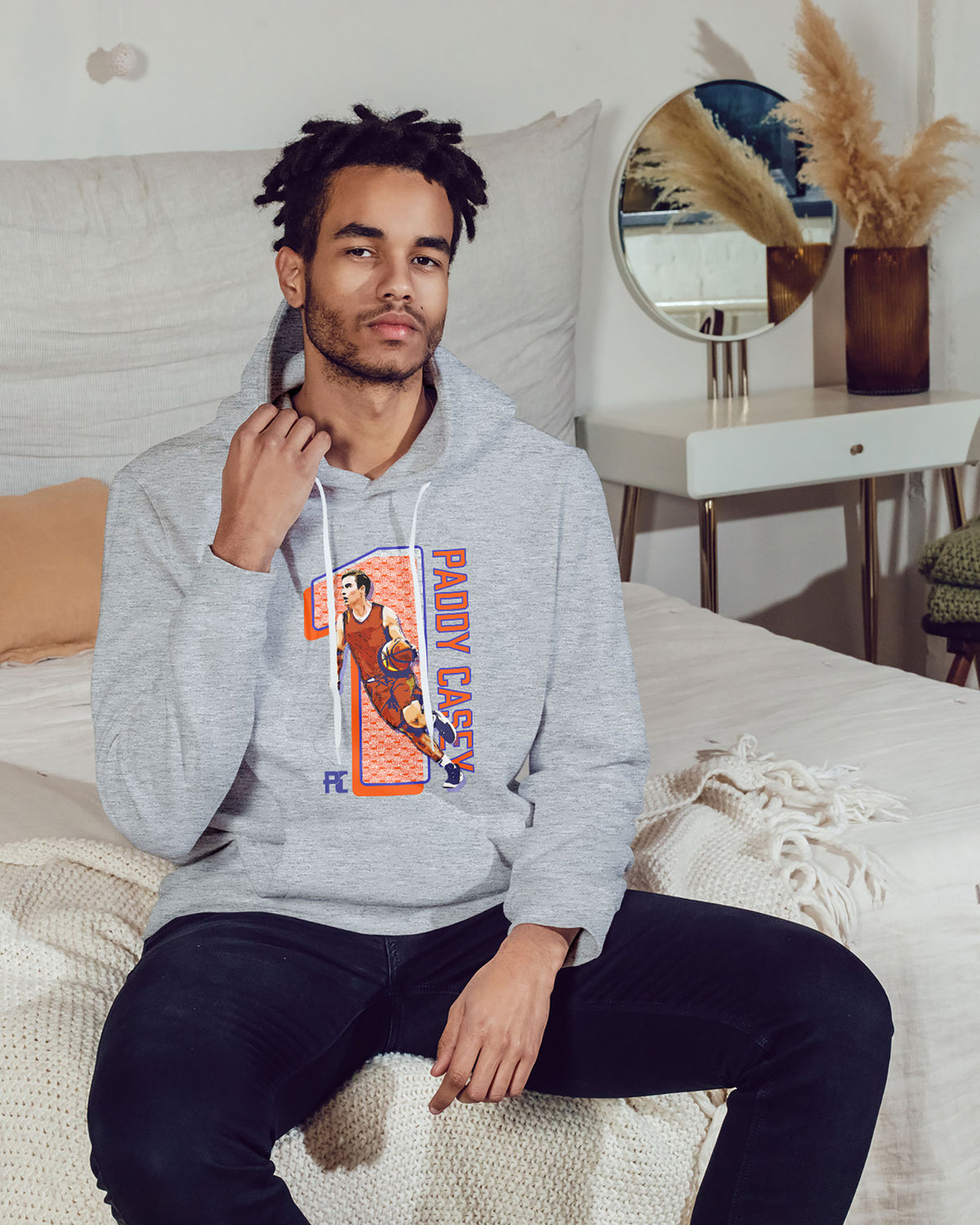 Paddy Casey Sponge Fleece Pullover Hoodie 001