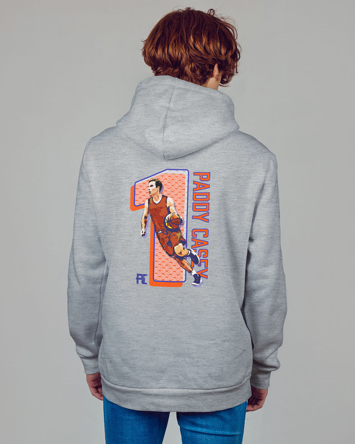 Paddy Casey Sponge Fleece Zip Up Hoodie 001
