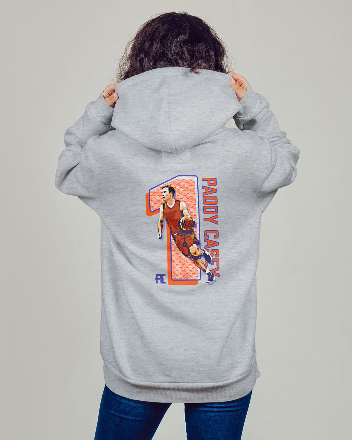 Paddy Casey Sponge Fleece Zip Up Hoodie 001