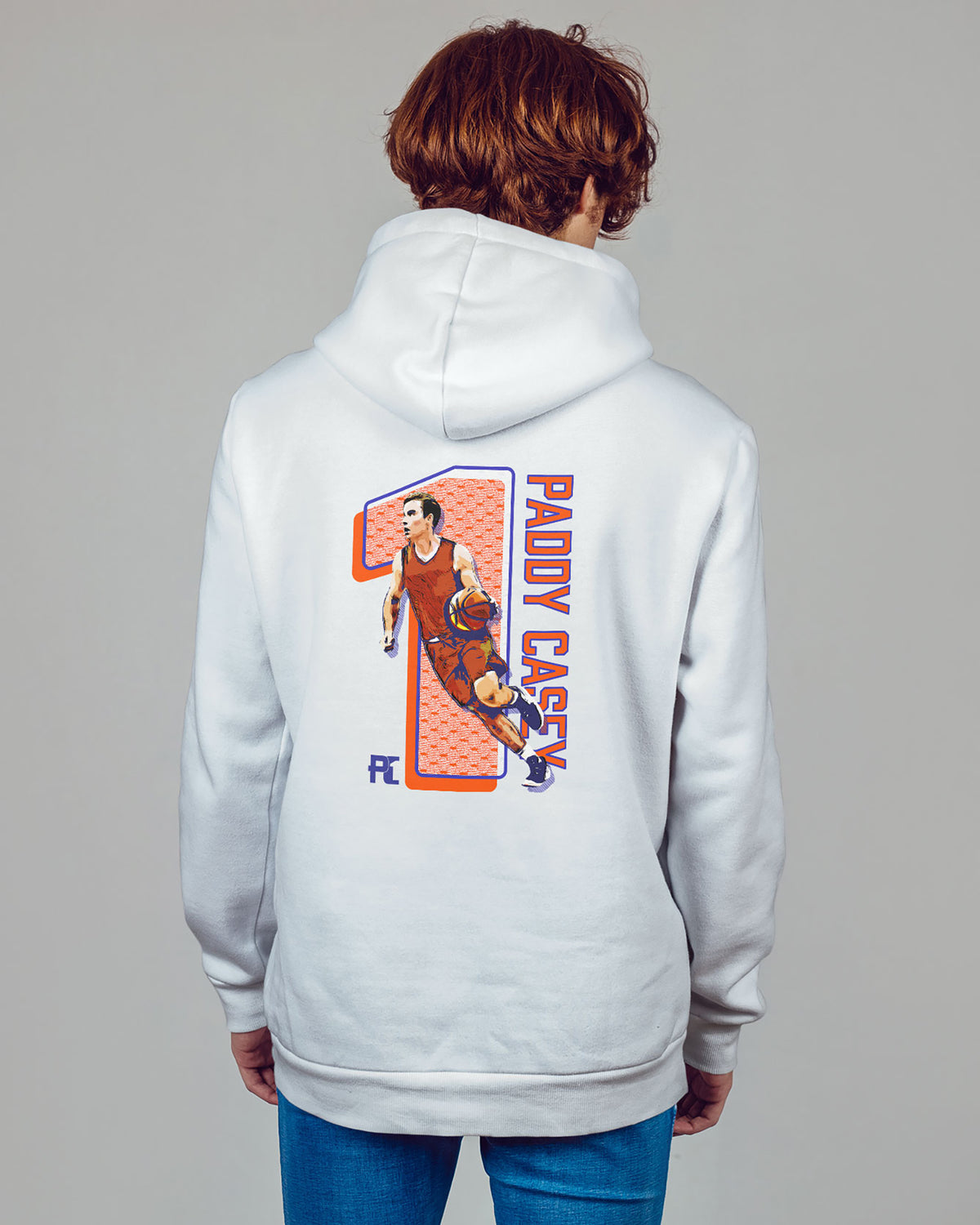 Paddy Casey Sponge Fleece Zip Up Hoodie 001