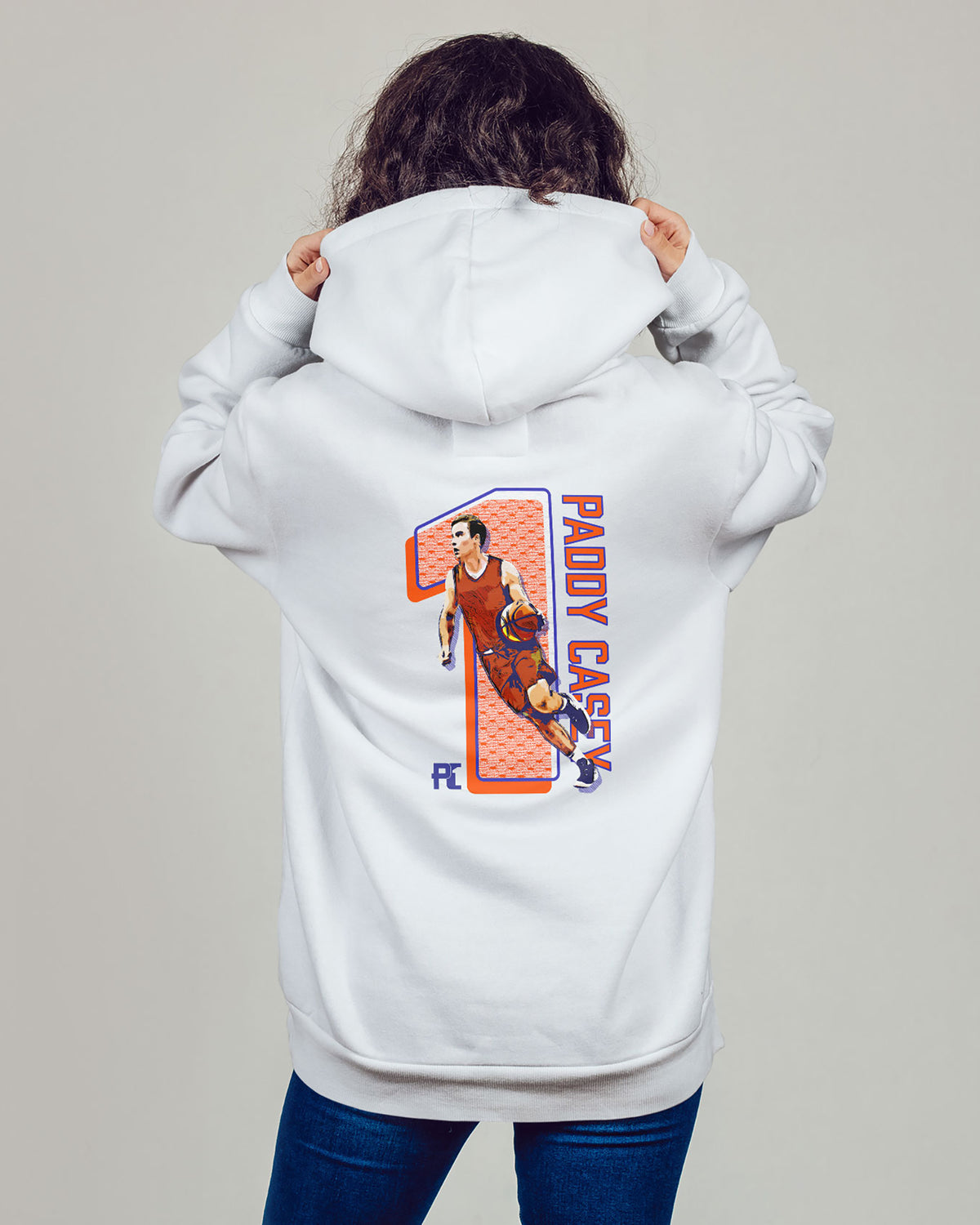 Paddy Casey Sponge Fleece Zip Up Hoodie 001