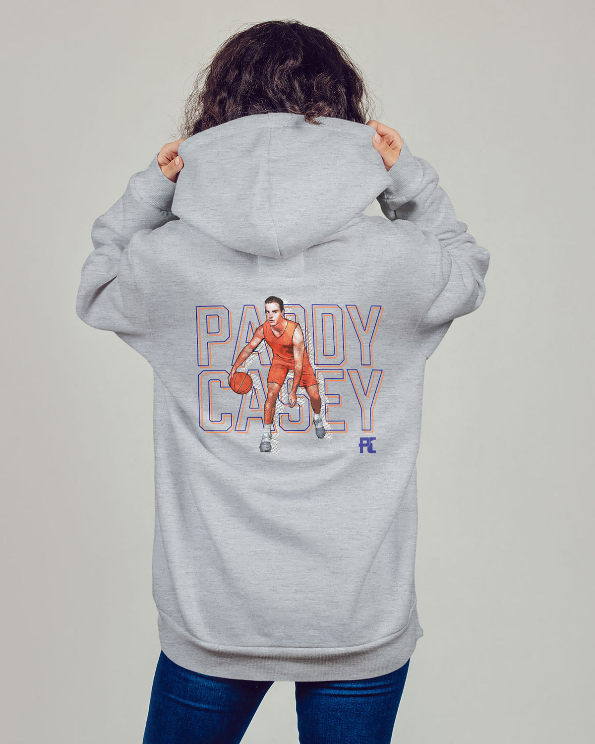 Paddy Casey Sponge Fleece Zip Up Hoodie 003
