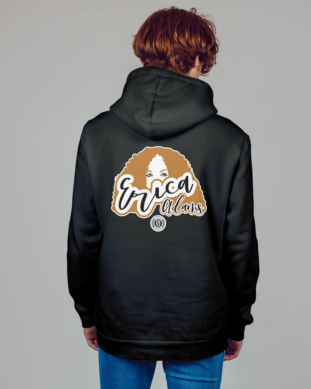 Erica Adams Sponge Fleece Zip Up Hoodie 001
