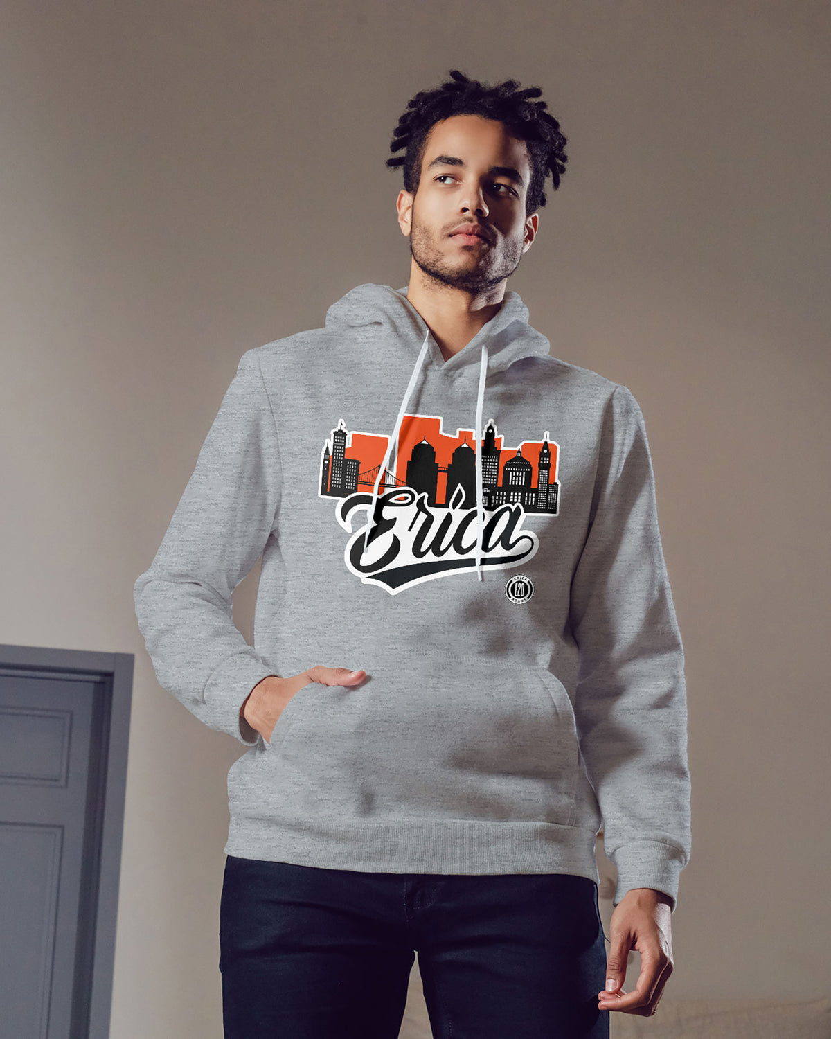 Erica Adams Sponge Fleece Pullover Hoodie 002