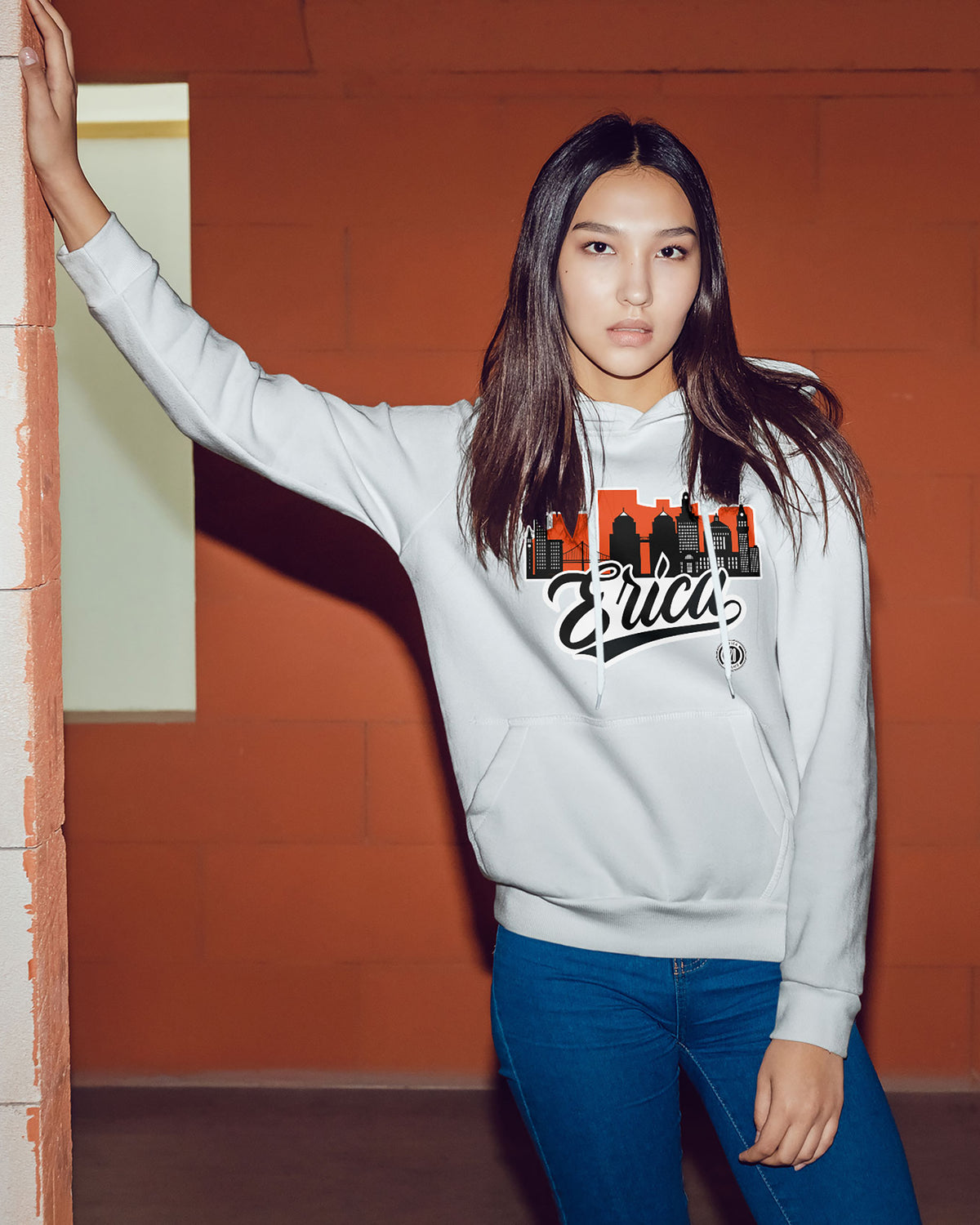 Erica Adams Sponge Fleece Pullover Hoodie 002