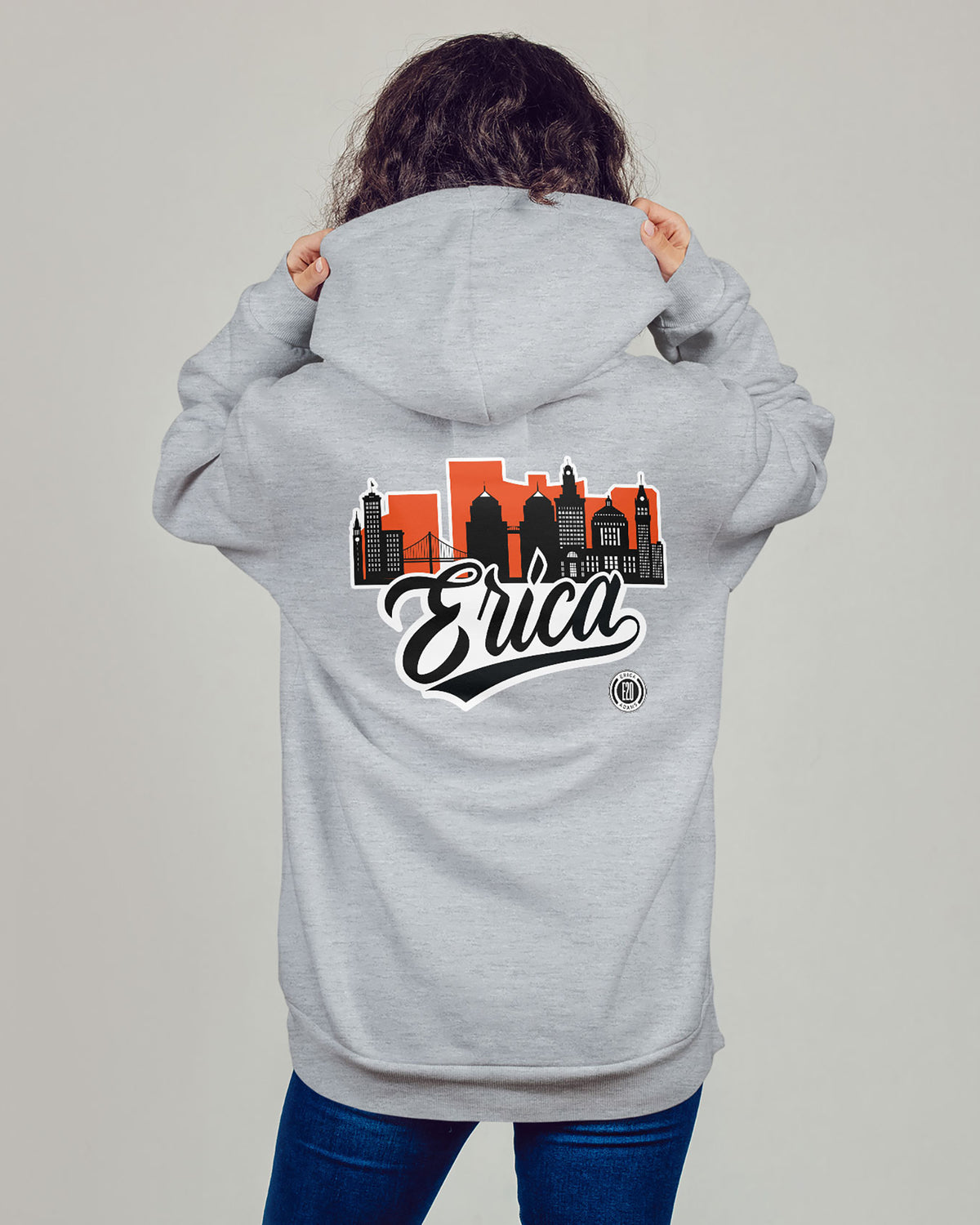 Erica Adams Sponge Fleece Zip Up Hoodie 002